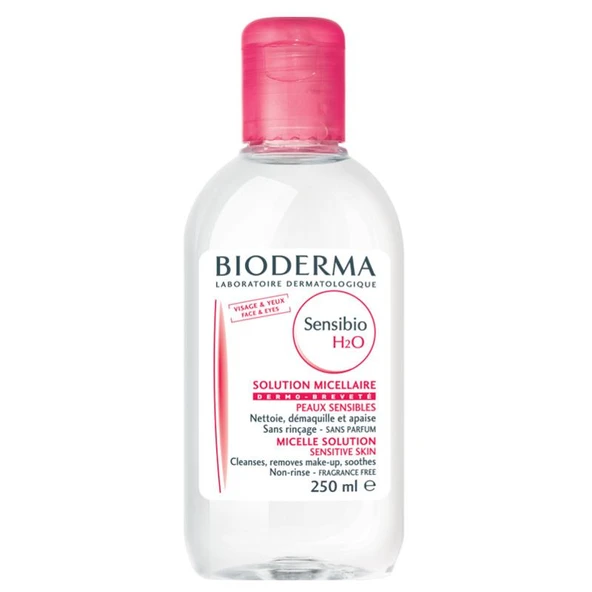 Bioderma Sensibio H2O Yüz ve Makyaj Temizleme Suyu 250 ml ürün görseli 1