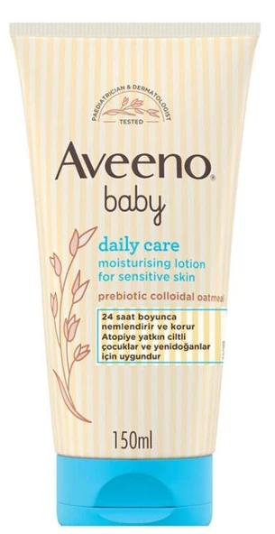 Aveeno Baby Hassas Ciltler İçin Nemlendirici Losyon 150 ml ürün görseli 1