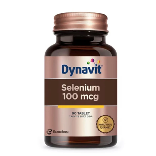 Eczacıbaşı Dynavit Selenium 100 mcg Takviye Edici Gıda 90 Tablet ürün görseli 1
