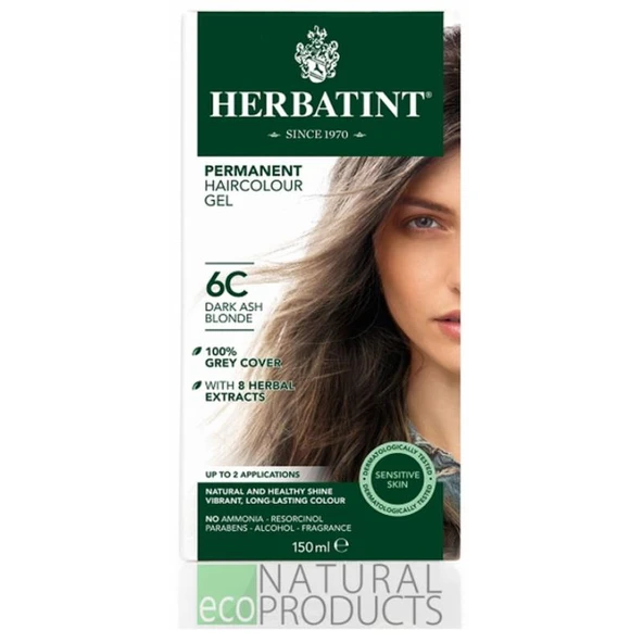 Herbatint Saç Boyası 6C Dark Ash Blonde ürün görseli 1