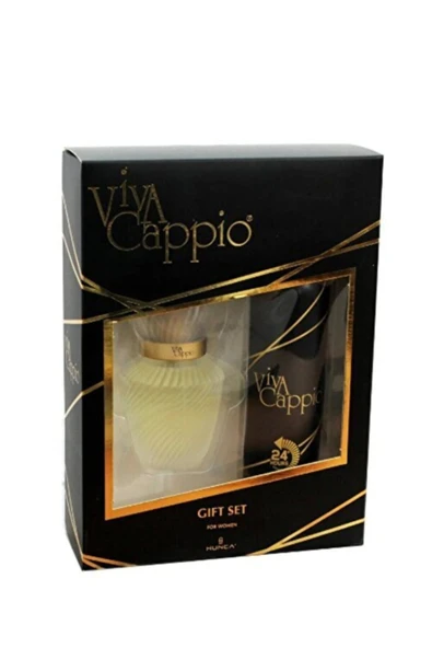 Cappio Edt 60 Ml Kadın Parfüm + Deodorant 150 Ml + Rolon 50 Ml Viva Set3 ürün görseli 1