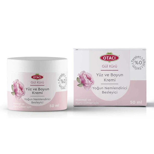Otacı Gül Kürü Yüz ve Boyun Kremi 50 ml ürün görseli 1