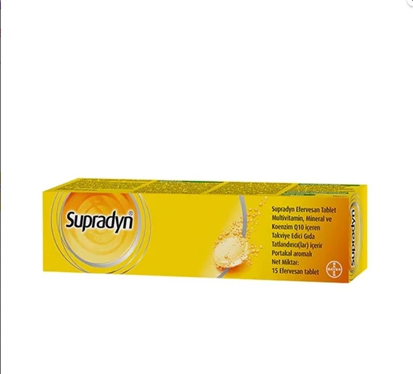 Supradyn Efervesan 15 Tablet ürün görseli 1