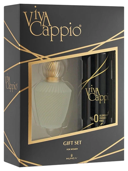 VIVA CAPPIO Classic Kadın Parfüm Seti 60 ml EDT + 150 ml Deodorant ürün görseli 1