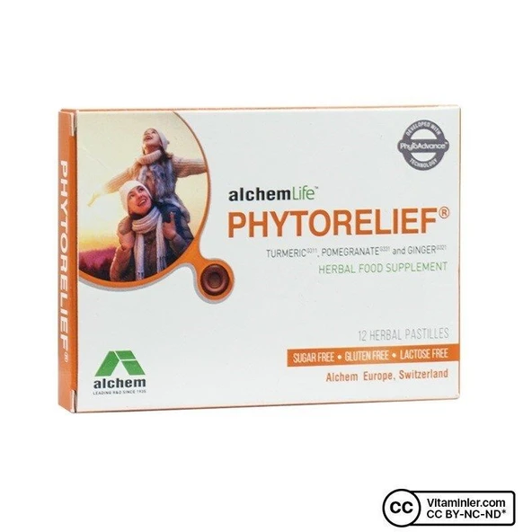 AlchemLife Phytorelief 12 Pastil ürün görseli 1