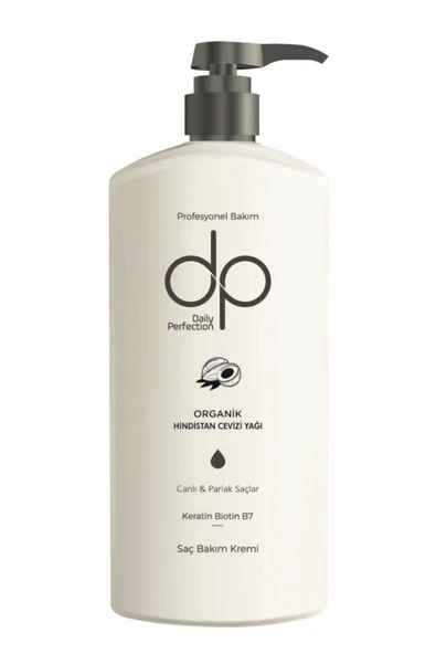 DP Organik Hindistan Cevizi Yağı Profesyonel Keratin Biotin Saç Bakım Kremi 500 ml ürün görseli 1