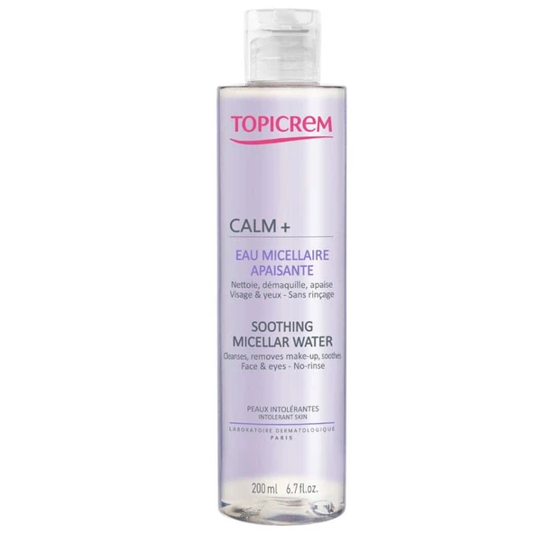 Topicrem Calm+ Yatıştırıcı Temizleme Suyu 200 ml ürün görseli 1