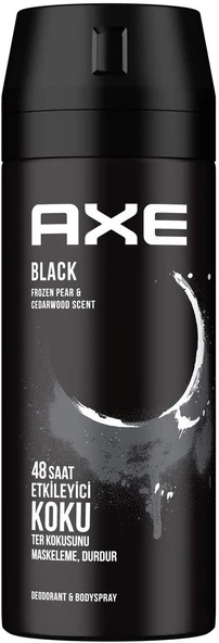 Axe Erkek Deodorant & Bodyspray Black 48 Saat Etkileyici Koku 150 ml 1 Adet ürün görseli 1