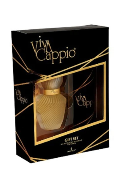 Cappio Classic Edt 60 ml 150 ml Deodorant Kadın Parfüm Seti 8690973040848 ürün görseli 1