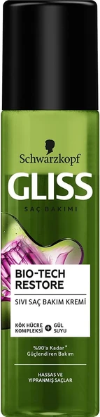 Gliss Bio-Tech Sıvı Saç Kremi 200 Ml, Hassas ve Yıpranmış Saçlar ürün görseli 1