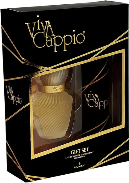 Viva Cappio Kadın Parfüm Seti Classic Edt 60ml + 150ml Deodorant - Diş Beyazlatıcı Köpük Hediye ürün görseli 1