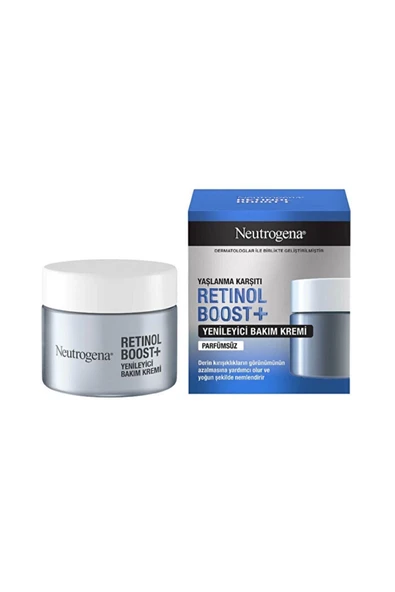 RETİNOL BOOST+ANTİ-AGİNG AND REGENERATİNG CARE CREAM 50ML GKHAİR1366 ürün görseli 1