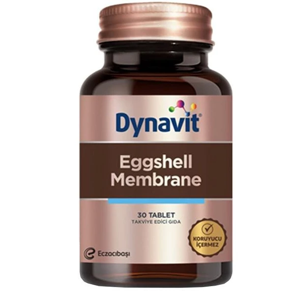 Dynavit Eggshell Membrane Takviye Edici Gıda 30 Tablet ürün görseli 1