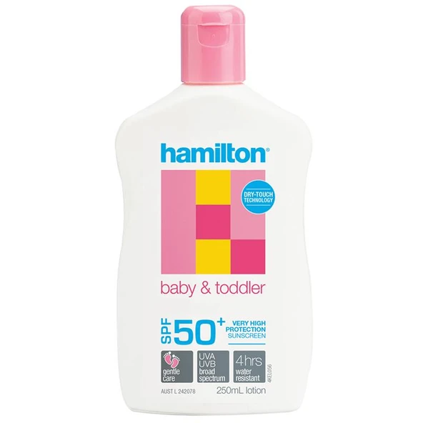 Hamilton Toddler Çocuk Güneş Koruyucu Spf 50+ Losyon 250ml ürün görseli 1