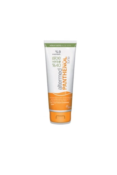 Panthenol Forte Milk %9 Aloe Vera Vücut Sütü 230ml ürün görseli 1