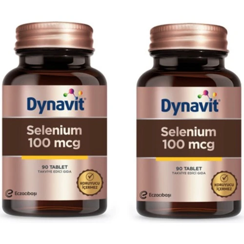 Dynavit Selenium 100MCG 90 Tablet - 2 Adet ürün görseli 1