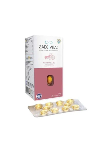 Zade Vital Yer Fıstığı Yağı 60 Blister Kapsül ürün görseli 1