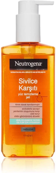 Neutrogena Visibly Clear Sivilce Karşıtı Yüz Temizleme Jeli Gözenekleri Temizleyici  200 ml 1 Adet ürün görseli 1