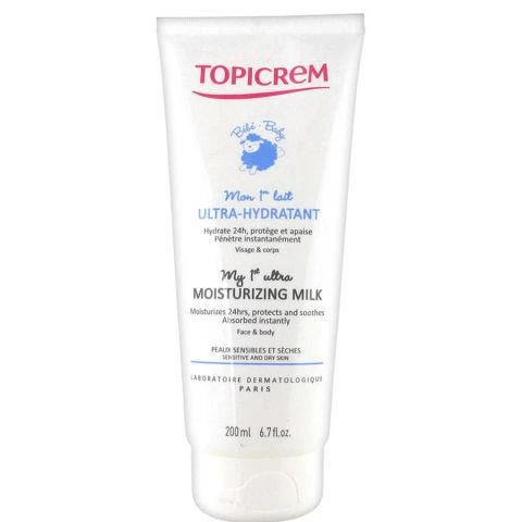 Topicrem Ultra Nemlendirici Süt 200 ml ürün görseli 1
