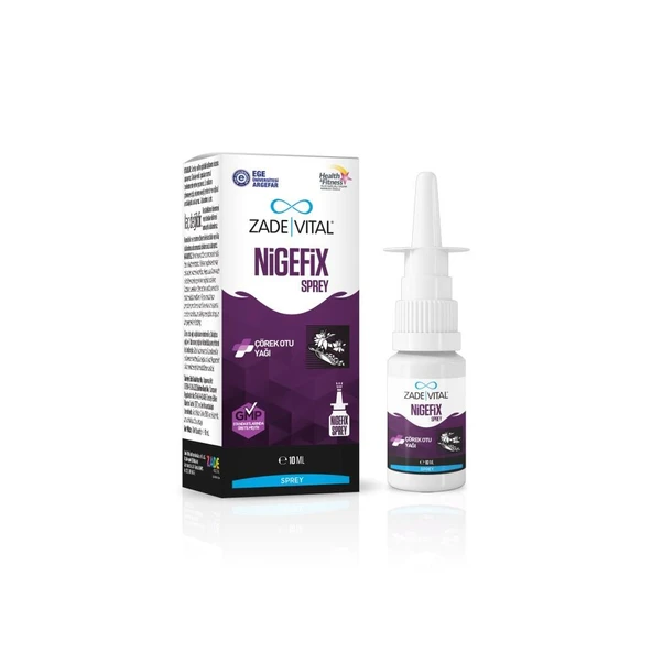 Zade Vital Nigefix Nazal Sprey 10 ml ürün görseli 1