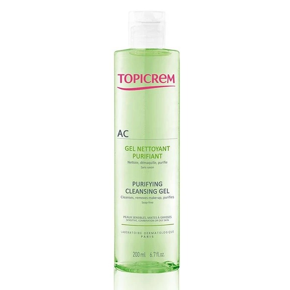 Topicrem AC Temizleme Jeli 200 ml ürün görseli 1