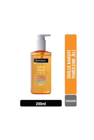 Visibly Clear Sivilce Karşıtı Yüz Temizleme Jeli 200ml ürün görseli 1
