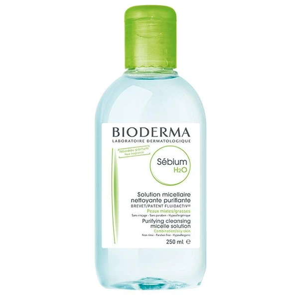 Bioderma Sebium H2O Yüz ve Makyaj Temizleme Suyu 250 ml ürün görseli 1