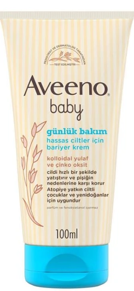 Aveeno Baby Hassas Ciltler İçin Bariyer Krem 100 ml ürün görseli 1