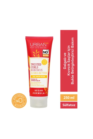 Curl Hibiscus Sülfatsız Saç Bakım Kremi 250ml ürün görseli 1