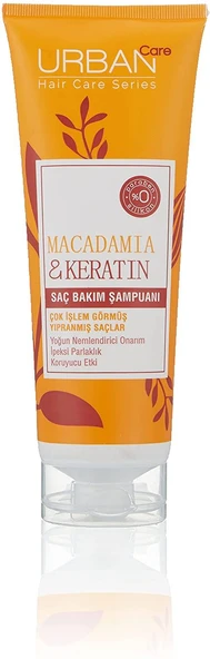 Urban Care Macadamia & Keratin Saç Bakım Şampuanı, 250 Ml ürün görseli 1