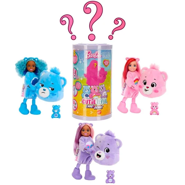 Barbie Cutie Reveal Sevimli Ayıcıklar Bebek Serisi Sürpriz Paket JCN97 ürün görseli 1