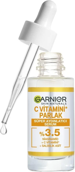 Garnier C Vitamini Parlak Süper Aydınlatıcı Serum 30 ml ürün görseli 1