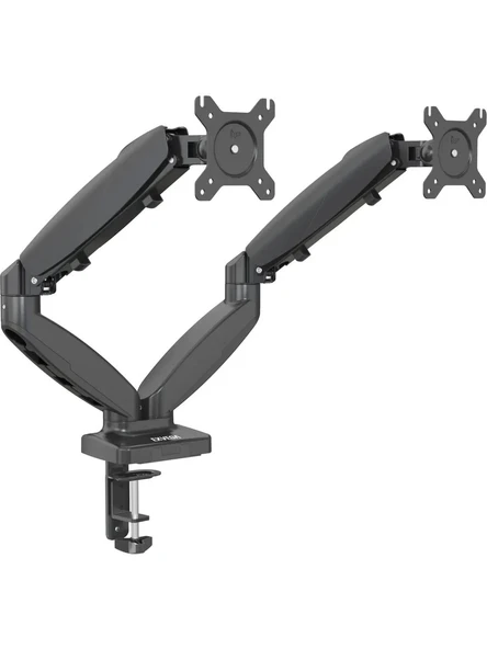 EXVEGA 15-32 inç LCD / LED İkili Monitör Tutucu Kol Amortisörlü Vesa Monitör Standı EX787 ürün görseli 1