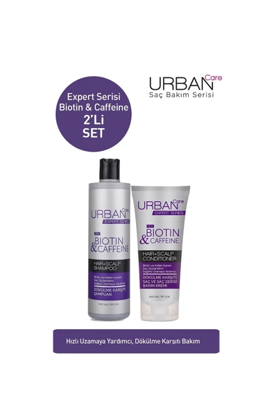 Expert Biotin Ve Kafein Dökülme Karşıtı 2'li Set ürün görseli 1