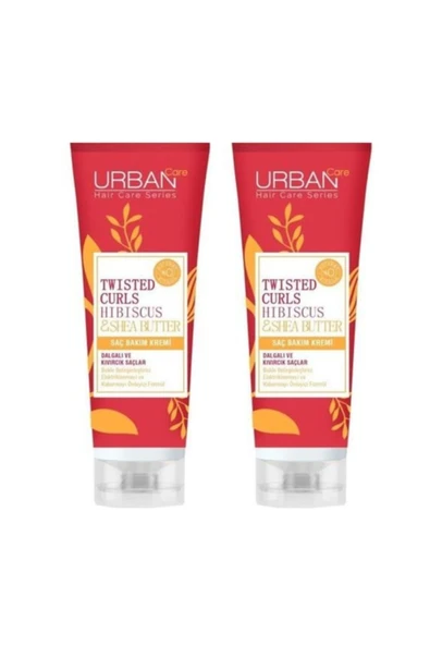 Twisted Curls Hibiscus & Shea Butter Bukle Beliginleştirici Saç Bakım Kremi 250 ml X2 Adet ürün görseli 1