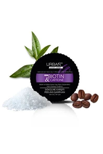 Saç Kökü Güçlendirici Peeling Şampuan Biotin ve Kafein 200 ml ürün görseli 1