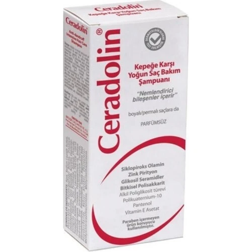 Dermadolin Ceradolin Kepeğe Karşı Yoğun Saç Bakım Şampuanı 150 Ml ürün görseli 1