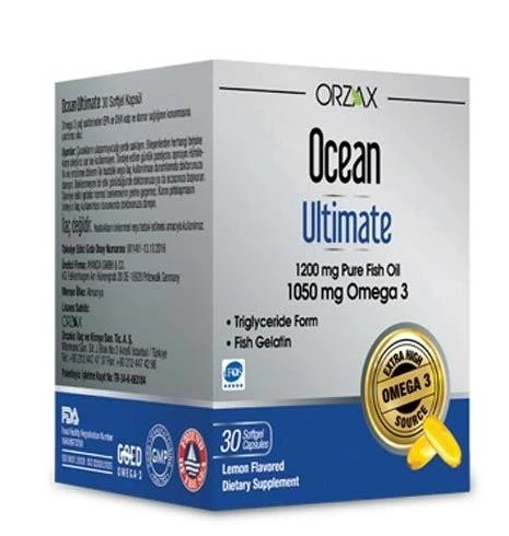 Orzax Ocean Ultimate 30 Kapsül ürün görseli 1