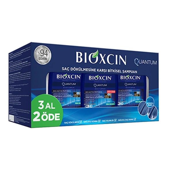 Bioxcin Quantum Şampuan 3al 2öde (Yağlı Saçlar) ürün görseli 1