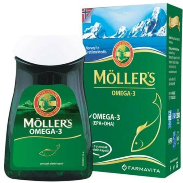 Möllers Omega 3 Balık Yağı 30 Kapsül ürün görseli 1