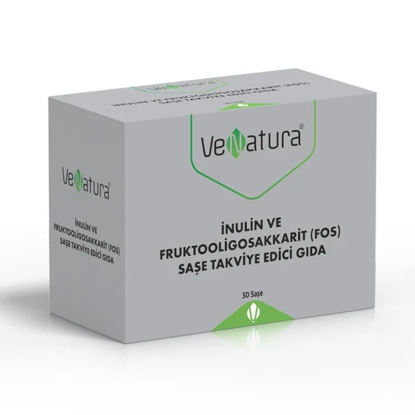 VeNatura İnulin ve Fruktooligosakkarit (FOS) Saşe Takviye Edici Gıda 30 Saşe ürün görseli 1