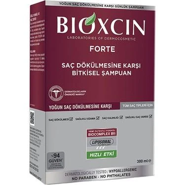 Bioxcin Forte 300 ml Şampuan - Diş Beyazlatıcı Köpük Hediye ürün görseli 1