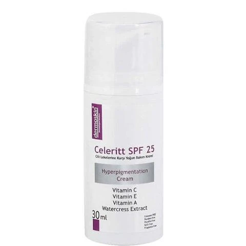 Dermoskin Celeritt SPF 25 Leke Karşıtı Bakım Kremi 30 ml ürün görseli 1