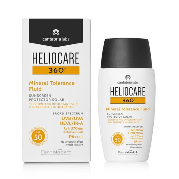 Heliocare 360 Mineral Tolerance Fluid SPF50+ Güneş Kremi 50 ml ürün görseli 1
