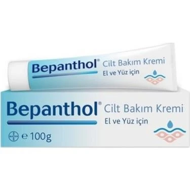 Bepanthol El ve Yüz İçin Nemlendirici Cilt Bakım Kremi 100 gr ürün görseli 1