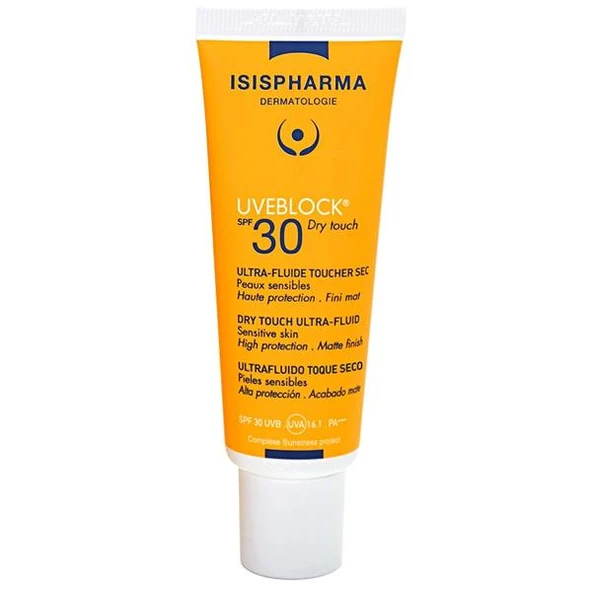 Isıs Pharma Uveblock SPF 30+ Dry Touch Ultra Fluid 40 ml ürün görseli 1
