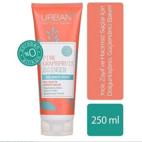 Urban Care Pink Grapefruit & Ginger Saç Kremi 250 ml ürün görseli 1