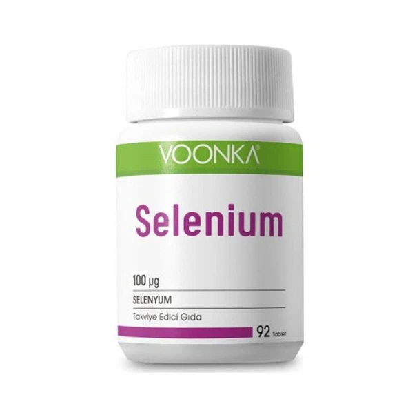Voonka Selenium 92 Kapsül Selenyum Takviyesi - Diş Beyazlatıcı Köpük Hediye ürün görseli 1