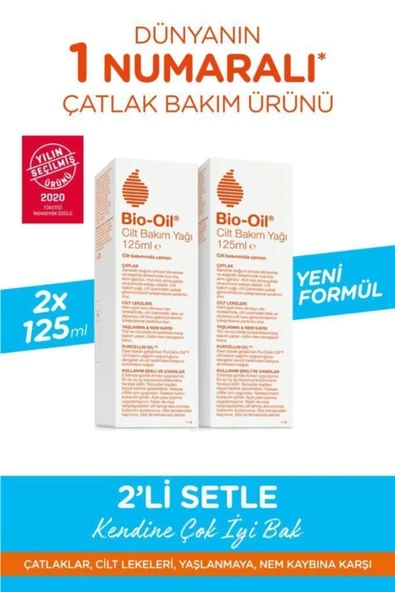 Cilt Bakım Yağı 125 ml * 2 Adet - Resim 2