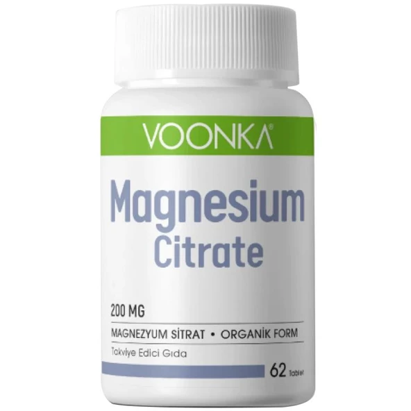 Voonka Magnesium Citrate 62 Kapsül ürün görseli 1